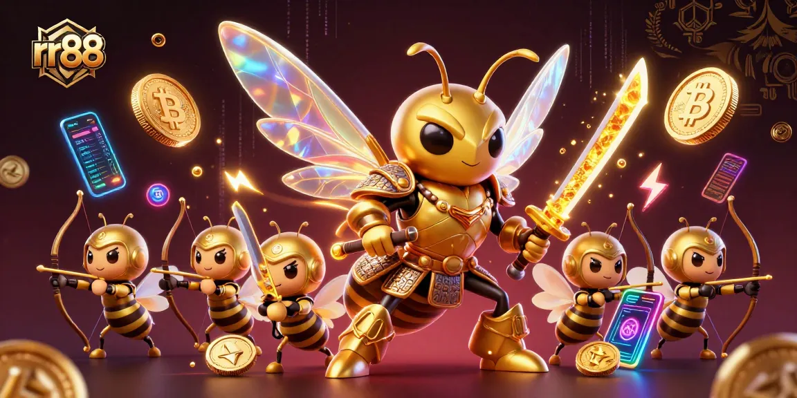 Engage with thrilling gameplay at rr88, where a magical hornet leads a vibrant gambling adventure.